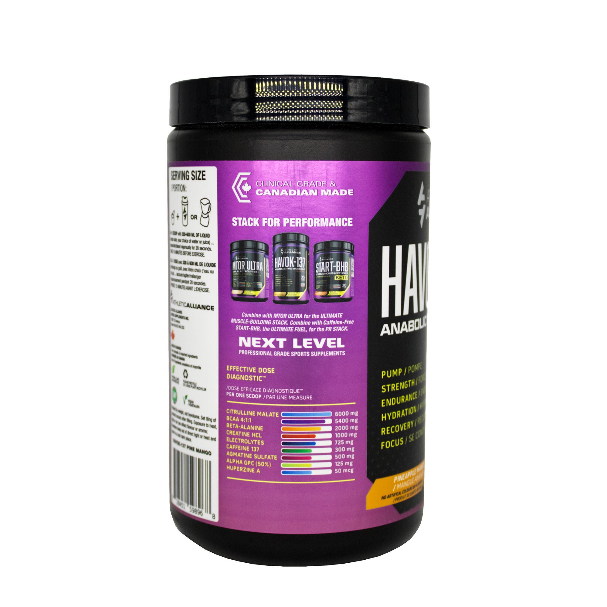 Havok-137 Pre-Workout - Pineapple Mango  | GNC